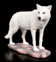 White Spirit Wolf Figurine