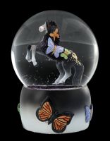 Snow Globe Horse - Black Beauty