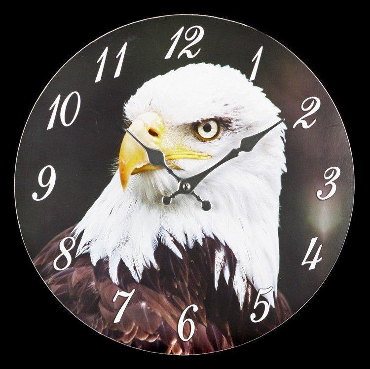 Clock - Bald Eagle