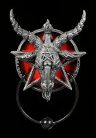 Türklopfer - Baphomet mit Pentagramm