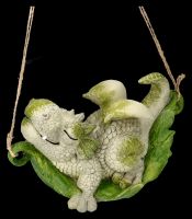 Garden Figurine - Dragon in Hammock