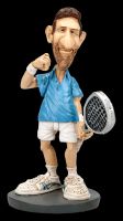 Tennisfigur - Lustiger Tennisspieler by Warren Stratford