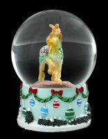 Schneekugel Pferd - Vintage Christmas