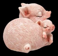 Mini Pig Figurine with Baby Pig - Cuddle