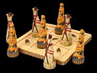 Tic-Tac-Toe Game - Teepees Native Tribes