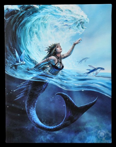 Small Canvas Mermaid - Water Sorceress