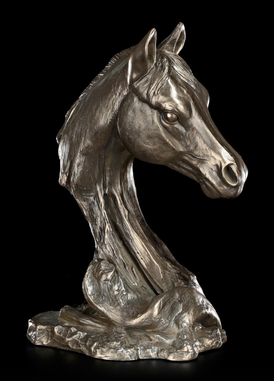 Large Horse Head Bust