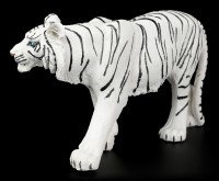 White Tiger Figurine - Walking Medium