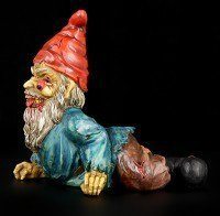 Creeping Zombie Gnome - Blue