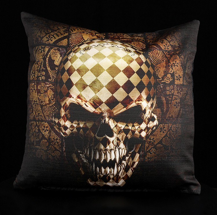 Alchemy Skull Cushion Cover - Resurrection
