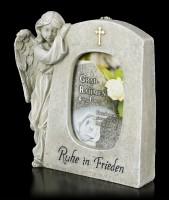 Grave Photo Frame Angel - Ruhe in Frieden