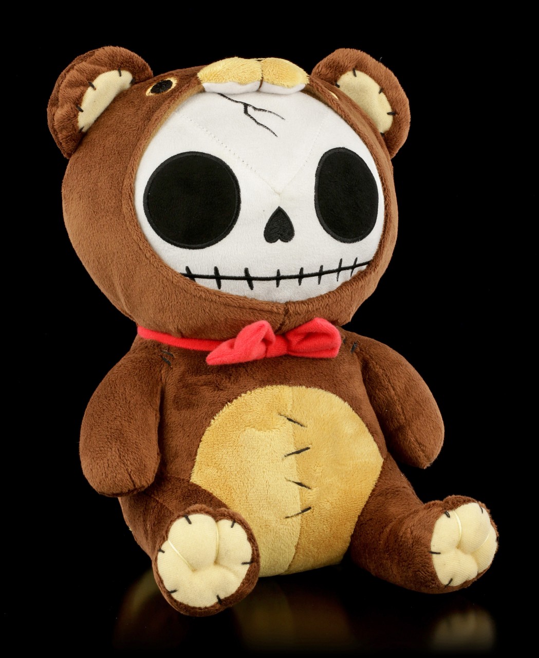 Furry Bones Plush Figurine - Honey Bear
