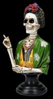 Skelett Figur - Büste Frida