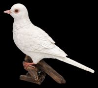 Garden Figurine - White Dove - Diamond Dove