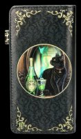 Purse with Cat - Absinthe - embossed