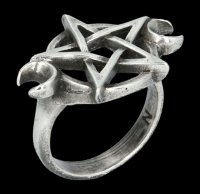 Alchemy Pentagramm Ring - Goddess
