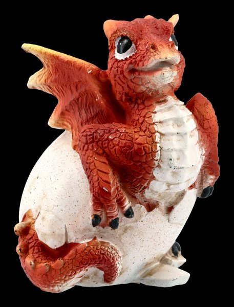 Dragon Figurine - Ruby Hatchling