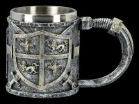 Medieval Tankard - Lion Crest