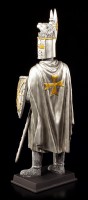 Knight Figurine - Maltese with Schield and Halberd