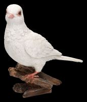 Garden Figurine - White Dove - Diamond Dove