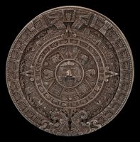 Schatulle Azteken Kalender