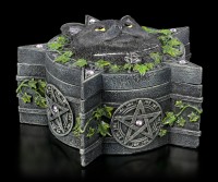 Pentagram Box with Cat - The Charmed One