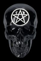 Totenkopf mit Pentagramm - Black Magic