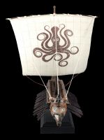 Griechische Trireme mit Kraken Segel