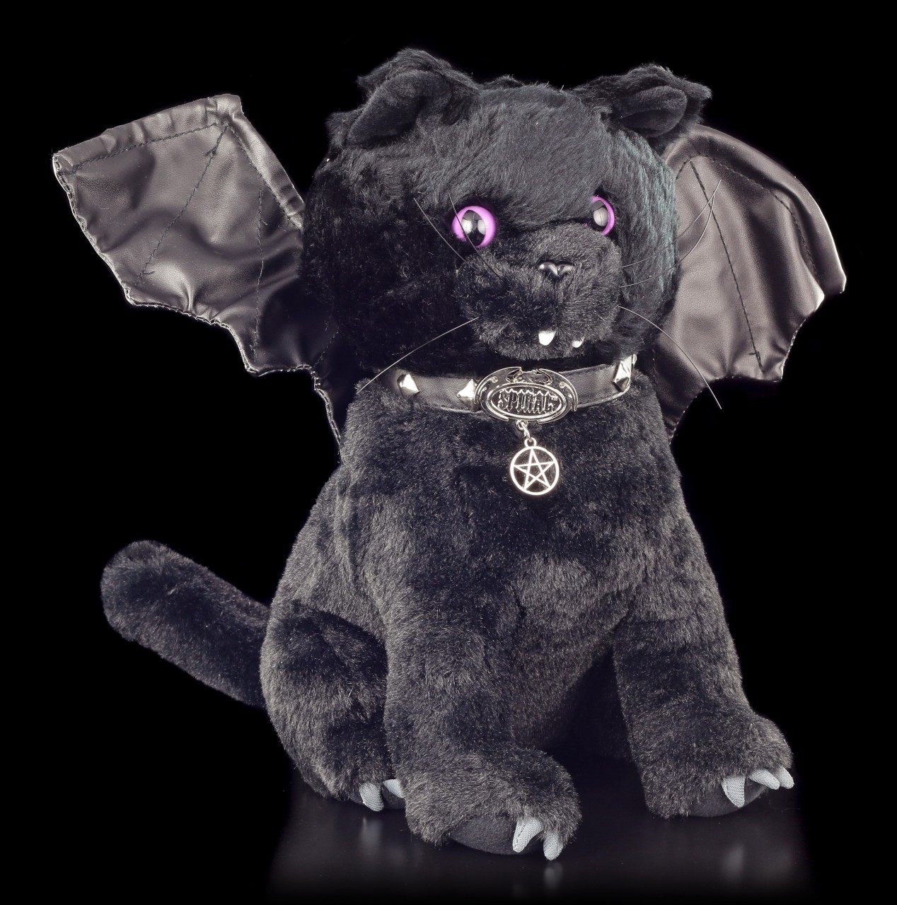 Plush Bat Cat - With Backpack