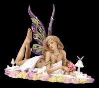 Jewelled Fairy Figurine - Petalite - limited
