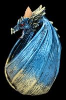 Backflow Incense Burner - Blue Dragon