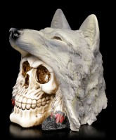 Totenkopf - Indianer mit Wolfskopf