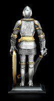 Knight Figurine with Broadsword and Shield