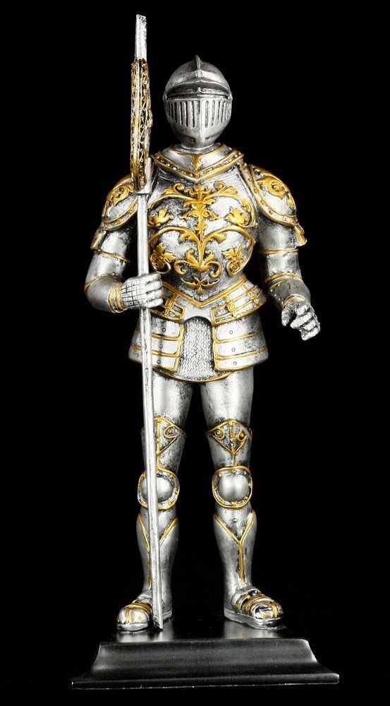 Knight Figurine with Halberd