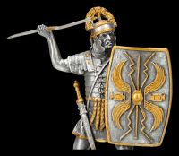 Pewter Figurine - Roman Legionary in Combat