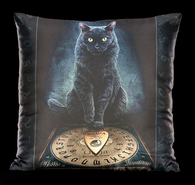 Large Cushion with Cat - His Master's Voice