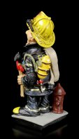 Funny Job Figurine - Fire Fighter with Axe