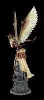 Steampunk Angel Figurine - Cordelia with Gargoyle - large