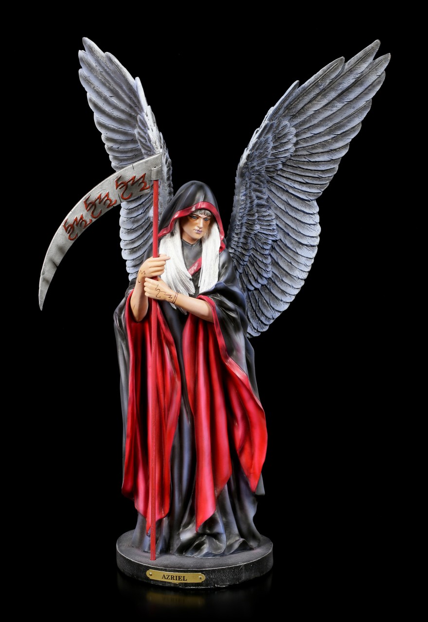 Dark Angel Figurine - Azriel with Scythe