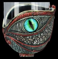 Glas Kelch - Auge des Drachen