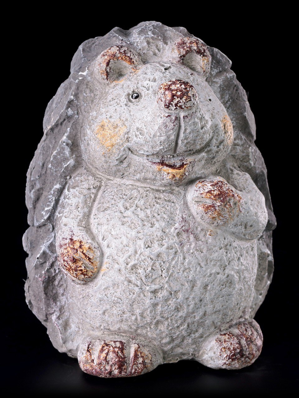 Garden Figurine - Smal Hedgehog in Stone Look
