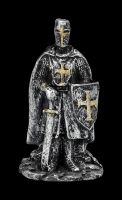 Ritterfiguren - Kreuzritter mit Schild 12er Set bunt 4,5 cm