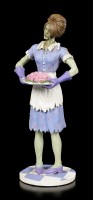 Zombie Figurine - Housewife serves Brain