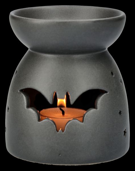 Oil Burner Black - Bat