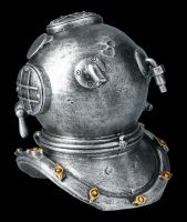 Diving Helmet Decoration Figurine - Silver Coloured