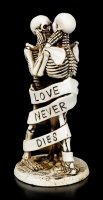 Skeleton Figurines - Love Never Dies - Banderole
