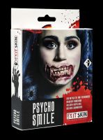 Latex Gesichtsteil - Mund Psycho Smile