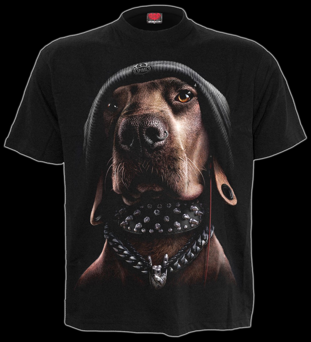 Dawg the Metal Dog - Gothic T-Shirt