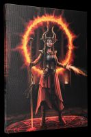 Small Canvas Devil - Fire Sorceress