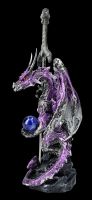 Letter Opener - Purple Dragon